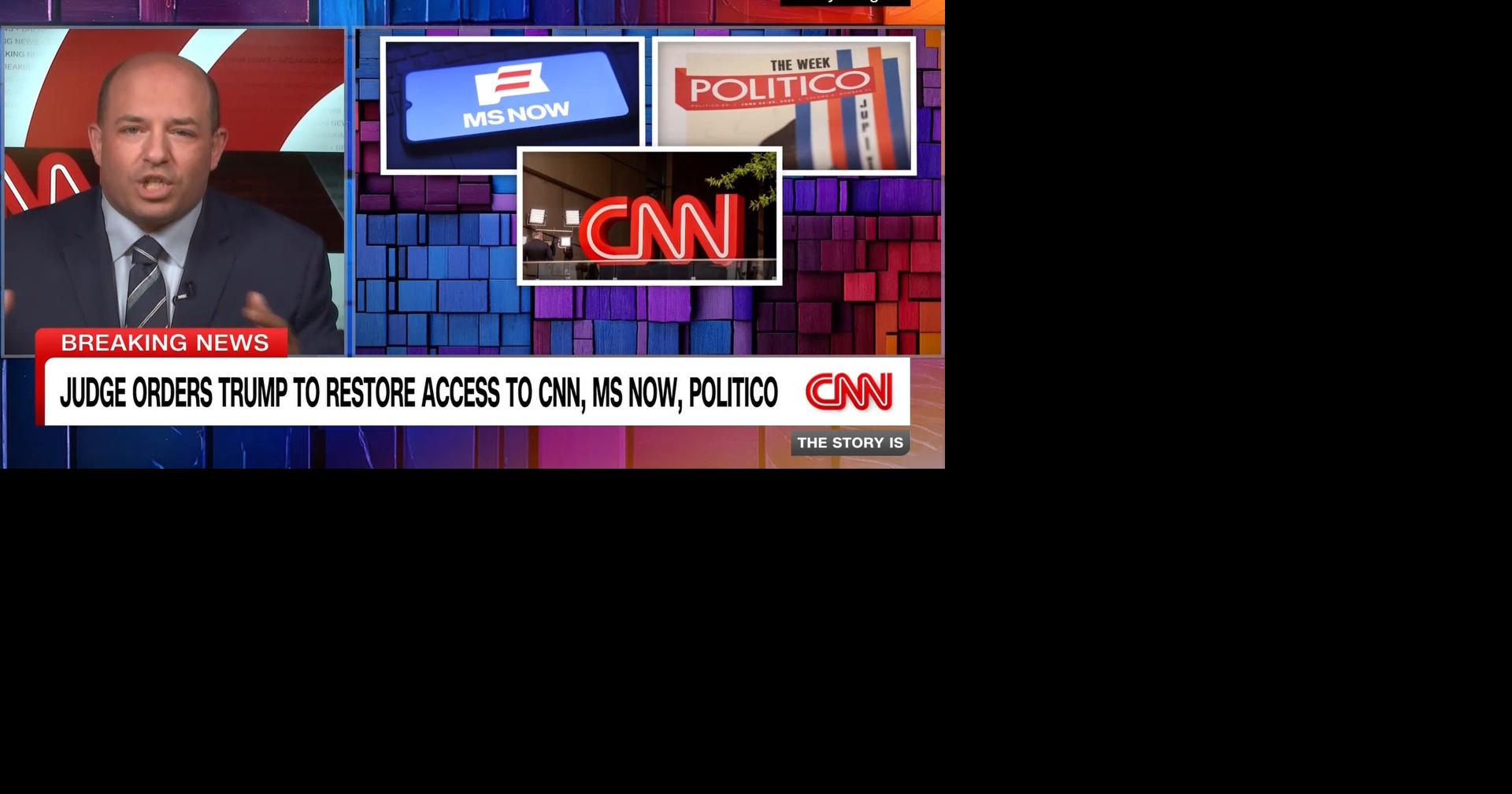 CNN, MS Now, and Politico allowed back into the White House after judge orders Trump admin to restore access