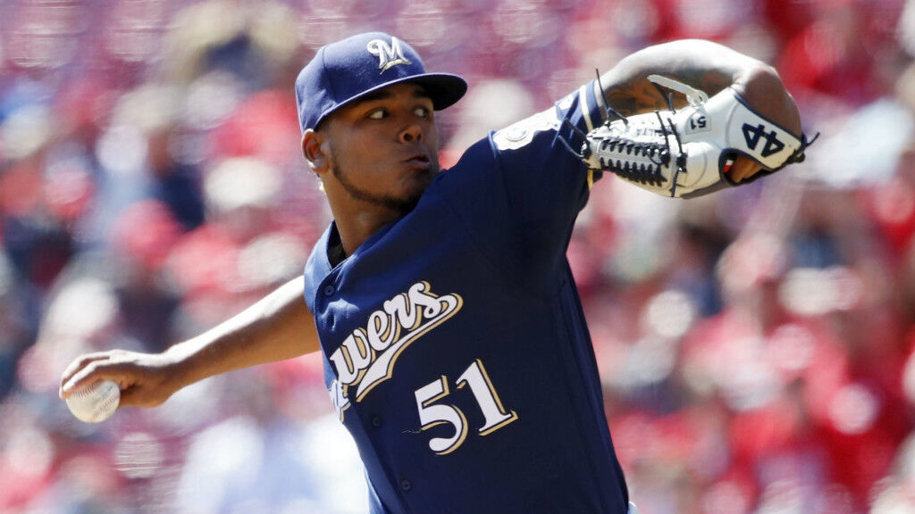 Brewers sign Freddy Peralta to a multi-year deal - NBC Sports