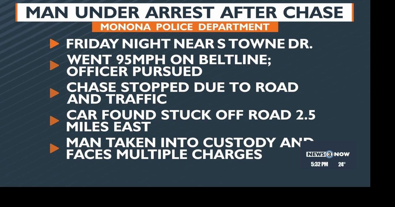 Madison man under arrest after chase | Video | channel3000.com