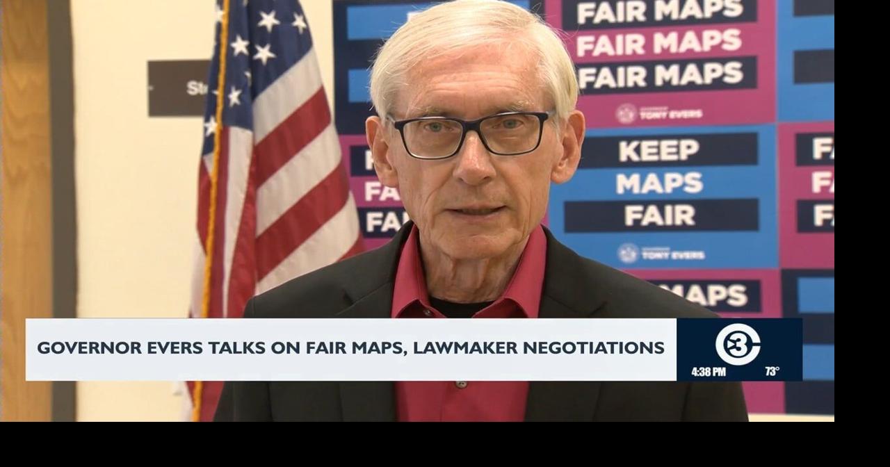 Gov. Evers advocates for fair maps, tax relief in Wisconsin