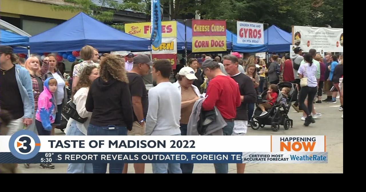 Taste of Madison brings flavor in 40th year Local News