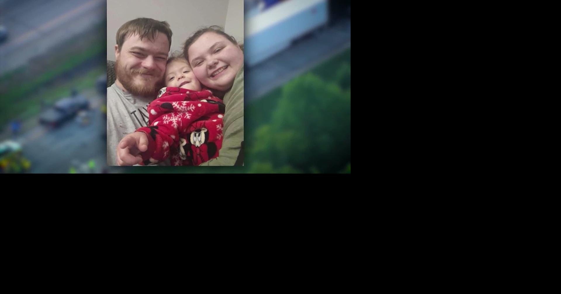 'It was a miracle': Family survives 6-vehicle pileup, trapped inside car stuck between semis