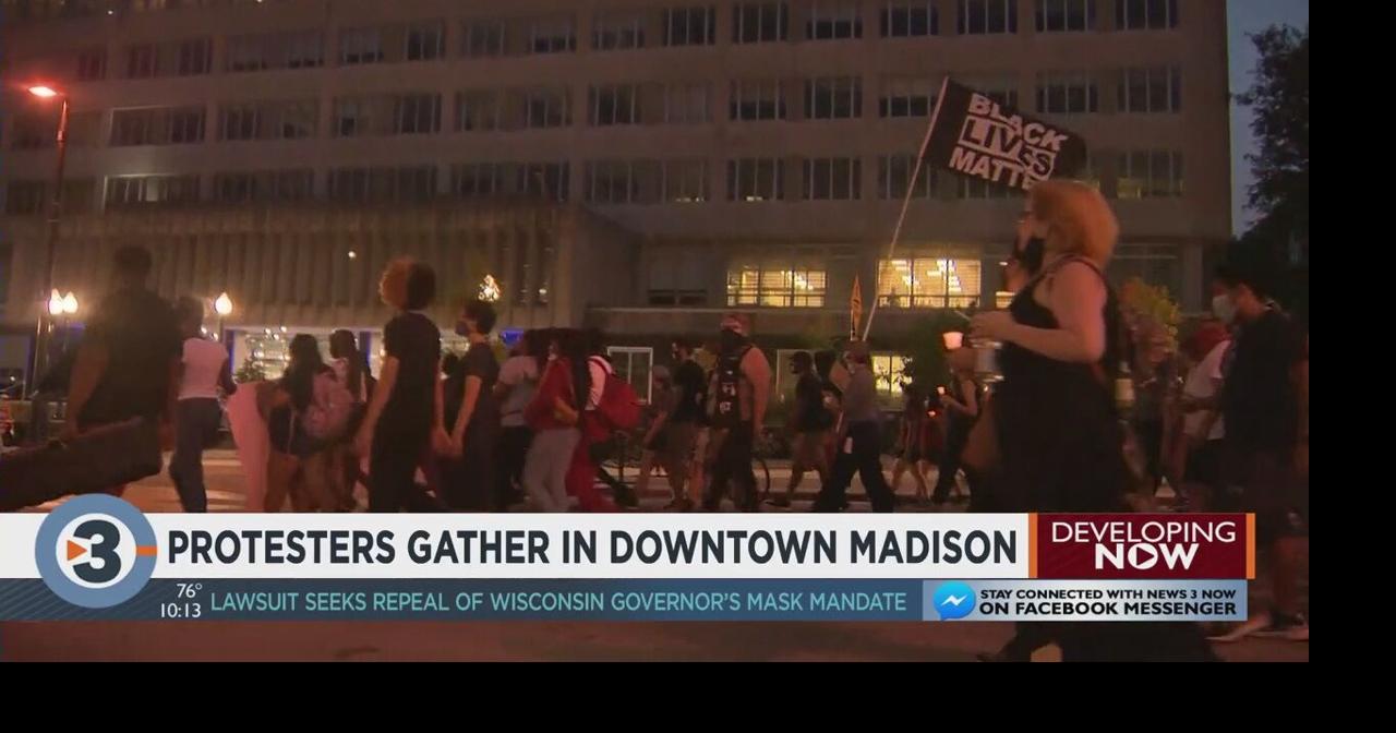 Protesters gather in downtown Madison as community leaders call for ...