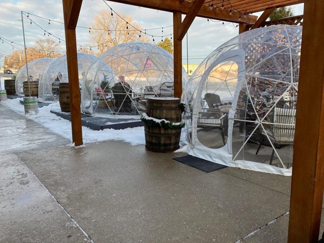 ‘They’re helping us to survive’ Outdoor igloos helping restaurants