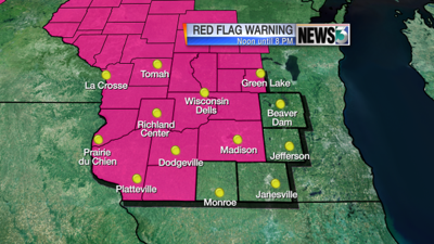 High fire danger Wednesday across Wisconsin | Local News | channel3000.com
