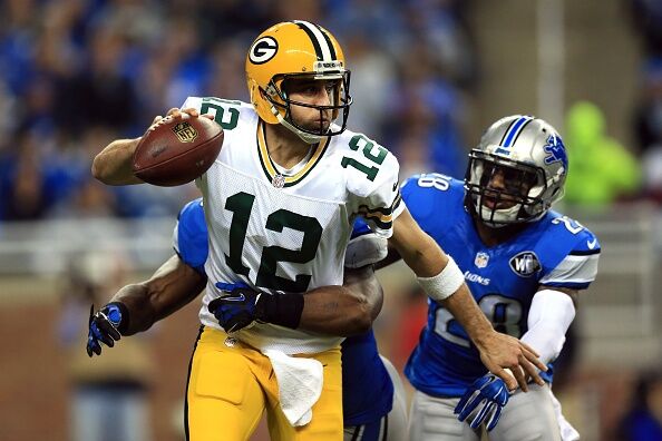 Packers beat Lions 27-23 on Rodgers-to-Rodgers Hail Mary