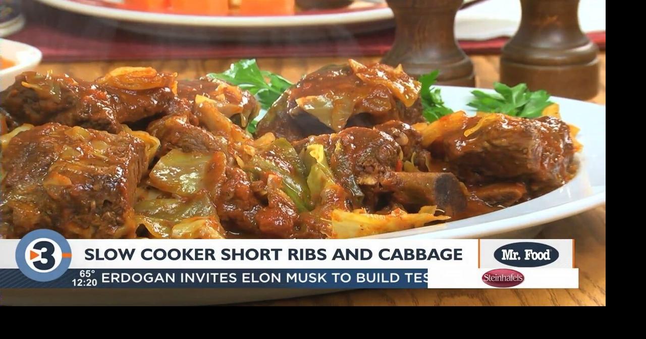 Mr. Food Slow Cooker Short Ribs and Cabbage Food & Recipes