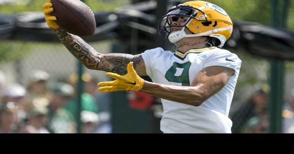 Green Bay Packers WR Christian Watson out Sunday against Chicago Bears:  LaFleur