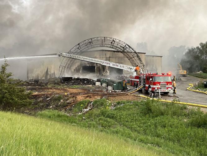 Fire at Columbia County Recycling and Solid Waste Center started with ...