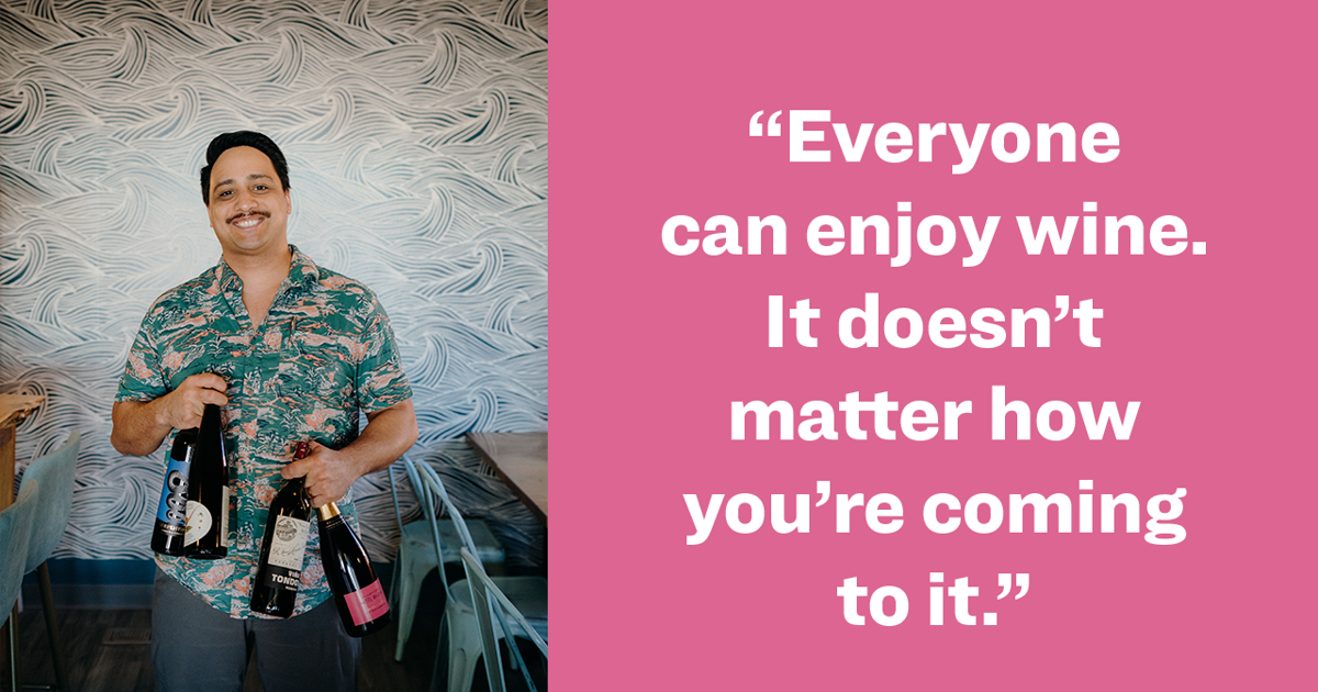 This wine professional helps guide Table Wine's patrons
