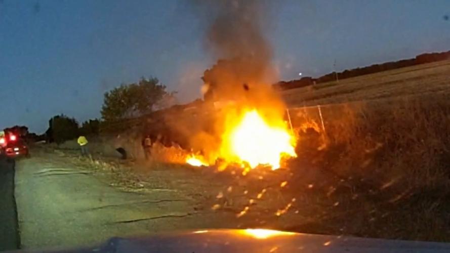California State Parks officer recounts rescuing woman from burning car ...