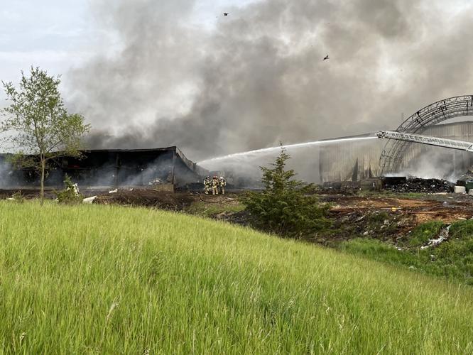 Fire at Columbia County Recycling and Solid Waste Center started with ...