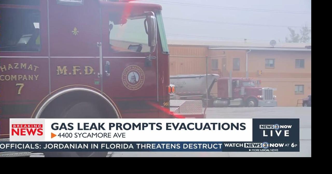 Gas leak prompts evacuations | Video | channel3000.com