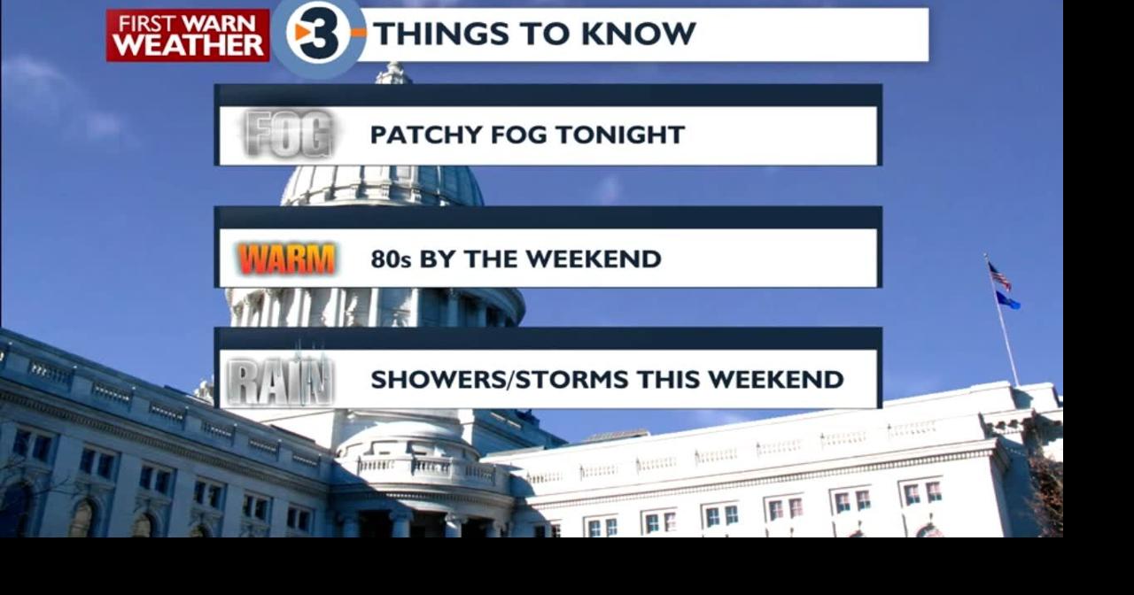 9/11/25 morning weather forecast 3 | Video | channel3000.com