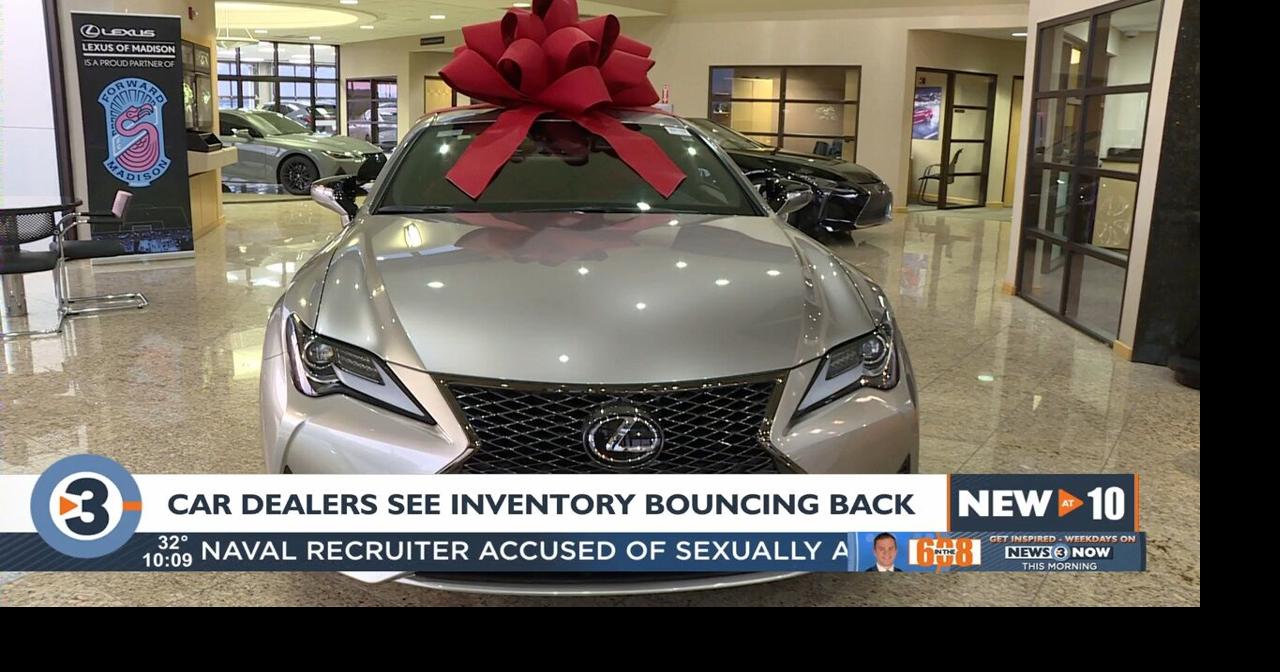 Dealerships seeing new car inventory pick up after supply chain