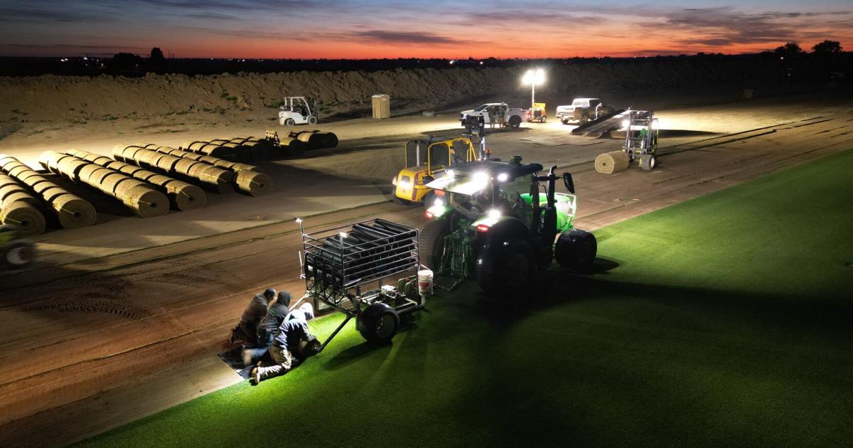 Inside the 6-year process of turning American football fields into World Cup pitches