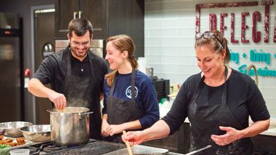 Delectable cooking class