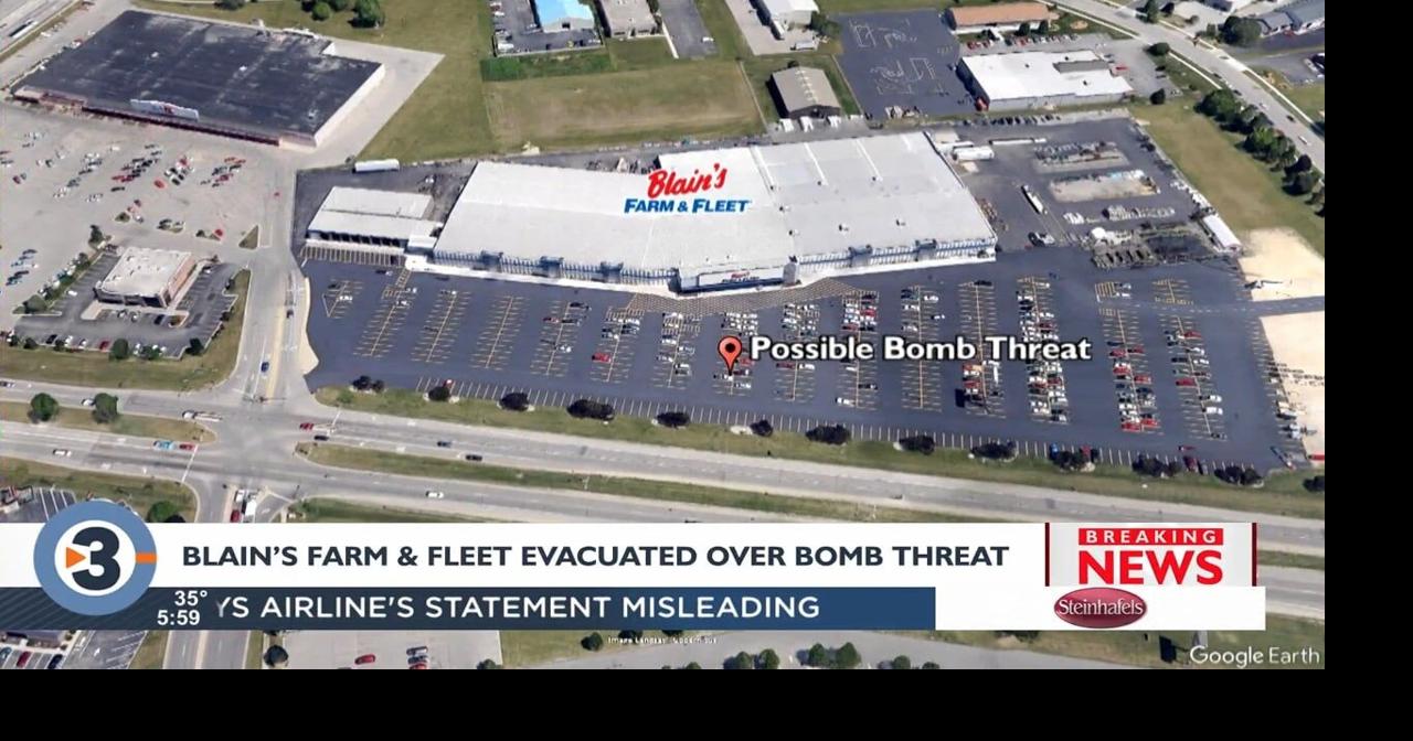 Janesville Blain's Farm and Fleet evacuated over possible bomb threat