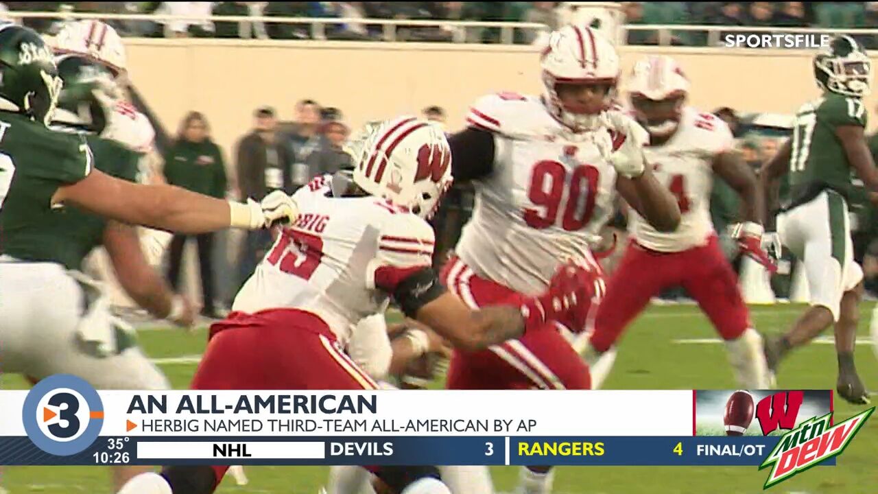 Badgers linebacker Nick Herbig declares for NFL Draft