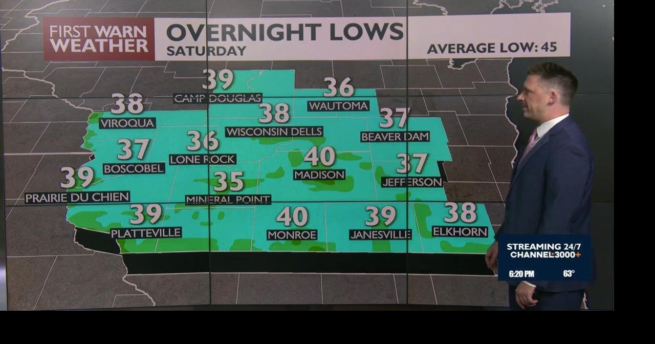 Evening forecast 1 May 9, 2026 | | channel3000.com