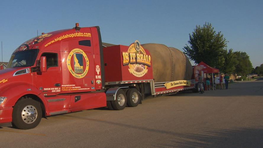 One big spud Big Idaho Potato Truck makes stop in Sun Prairie Food