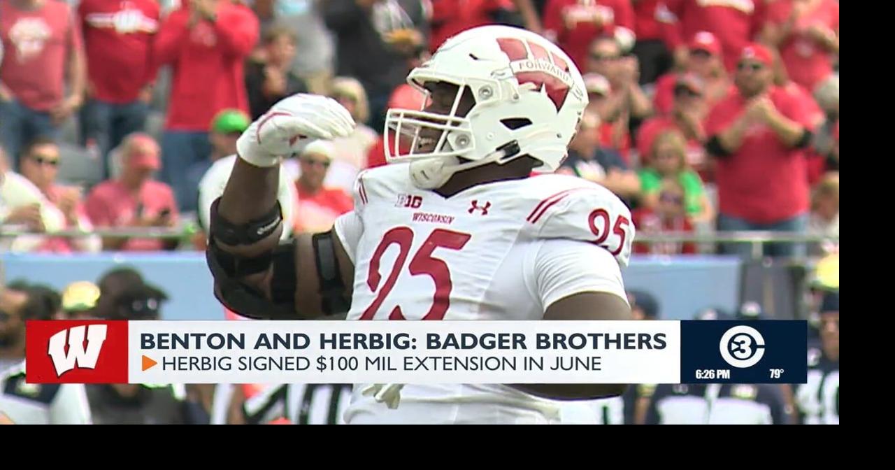 Janesville native Keanu Benton signs historic extension with Steelers, teammate Nick Herbig thrilled