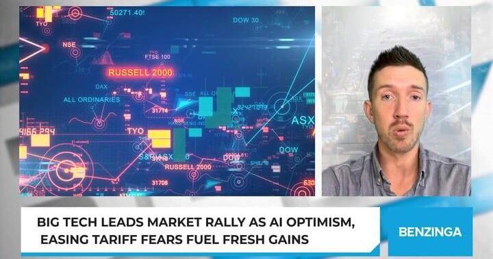 Big Tech Leads Market Rally as AI Optimism, Easing Tariff Fears Fuel Fresh Gains