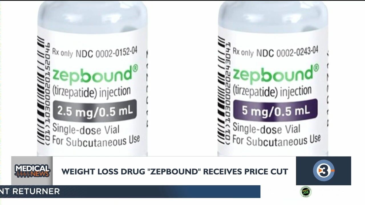 Weight loss drug "Zepbound" receives price cut