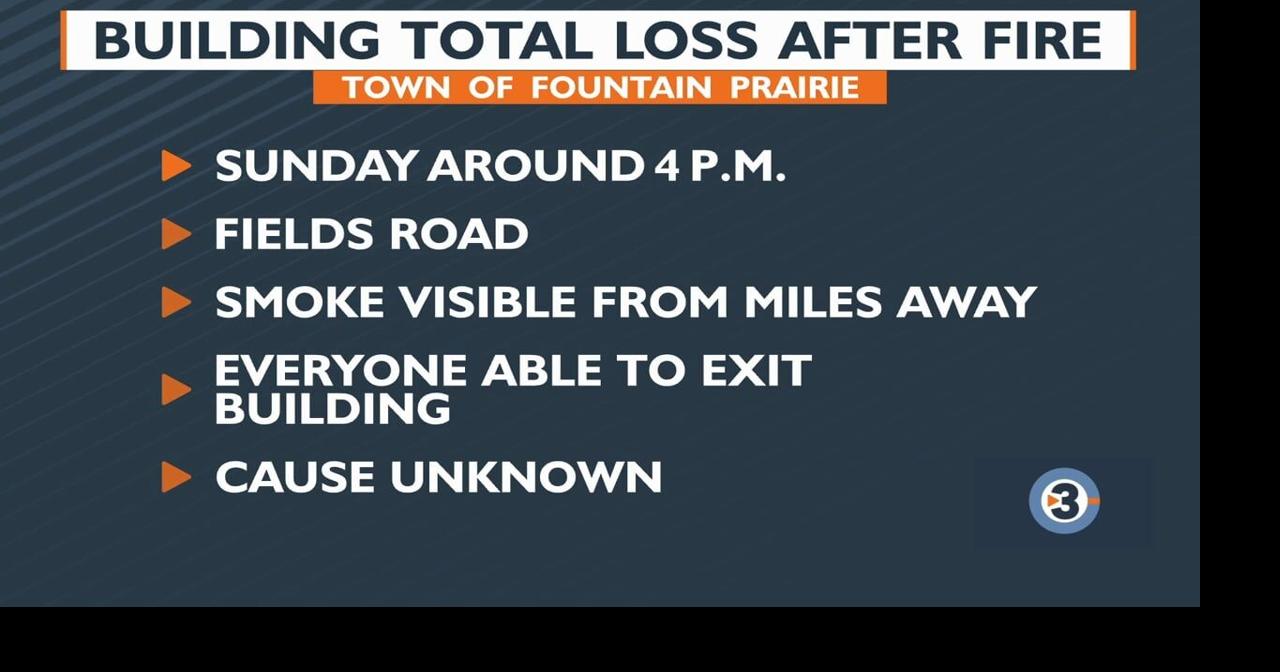 Building total loss after fire | Video | channel3000.com