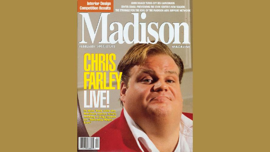 Chris Farley Interviews With Dead Celebrities magazine CLIPPING photo  article