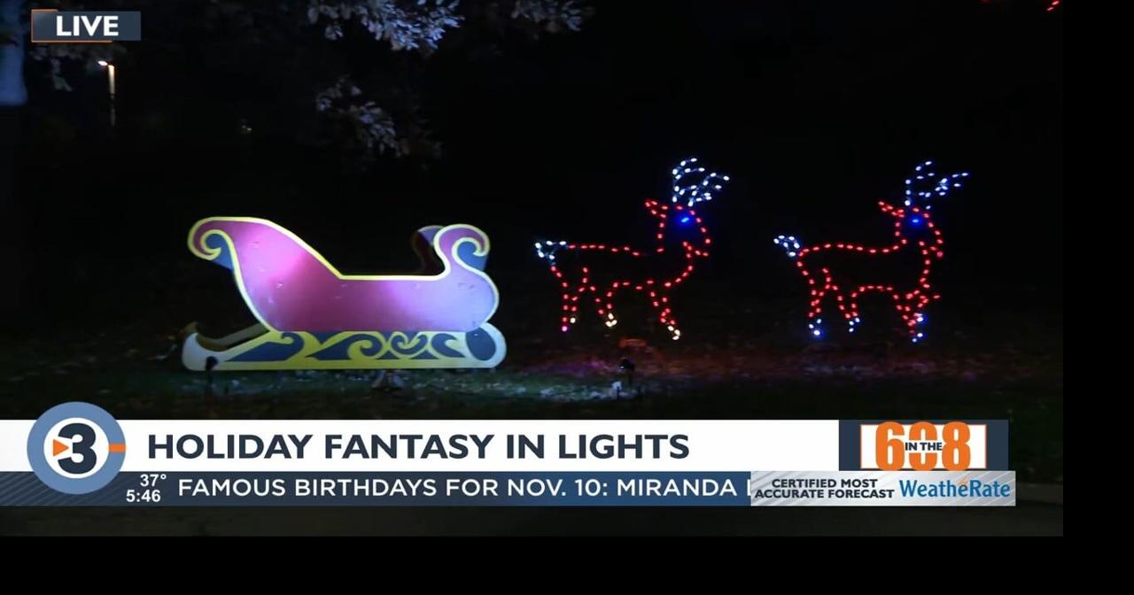 In the 608 'Holiday Fantasy in Lights' opens Saturday in Olin Park Features