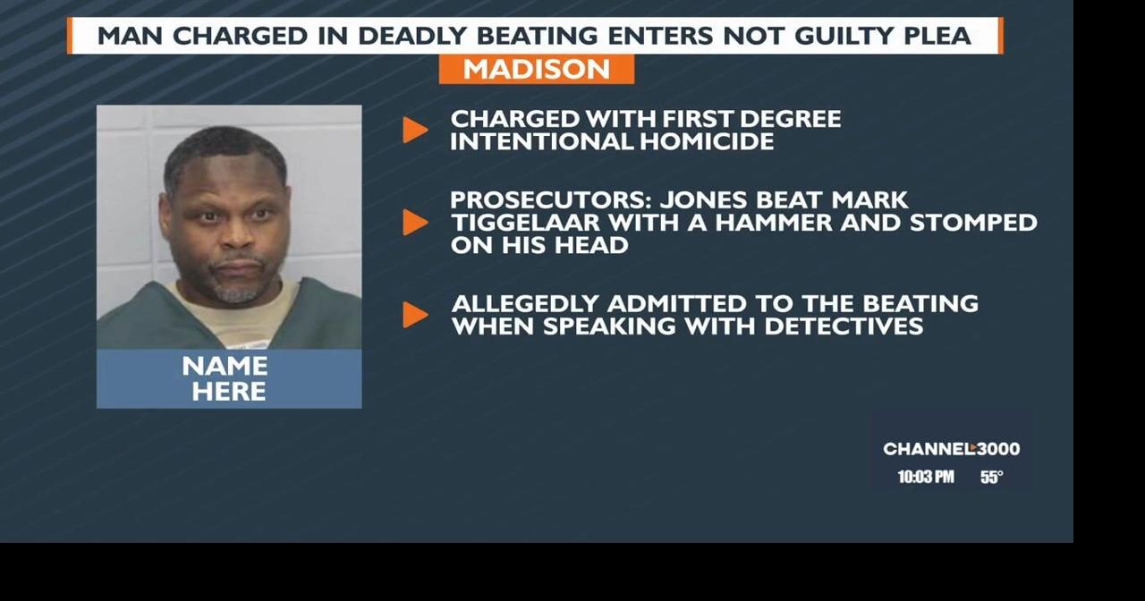 Man charged in deadly beating enters not guilty plea | Video ...