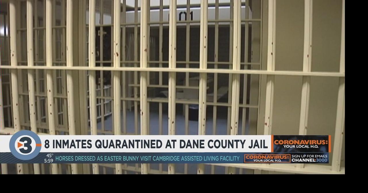 2 inmates test positive, several under quarantine at Dane County Jail
