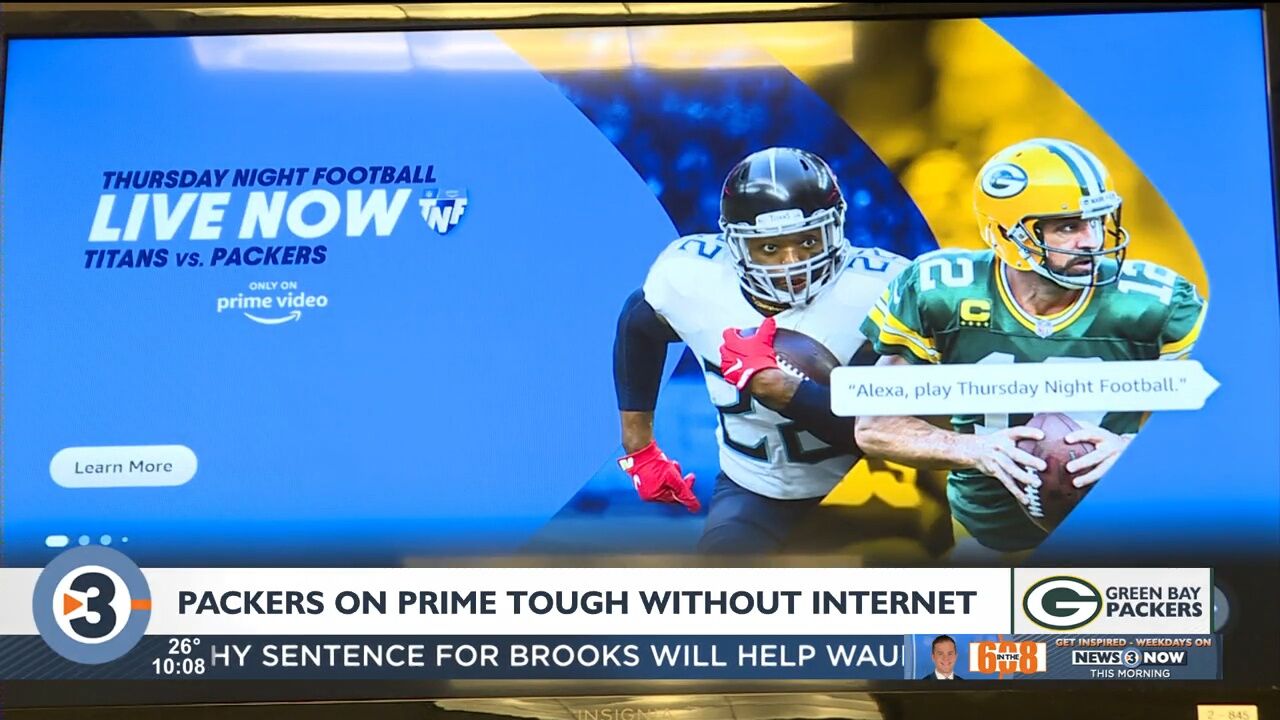 Packers on  Prime a fumble for Wisconsin homes, businesses without  internet access, Local News