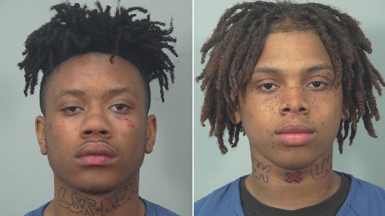 Two 17-year-olds arrested in stolen car, with stolen gun inside, police ...
