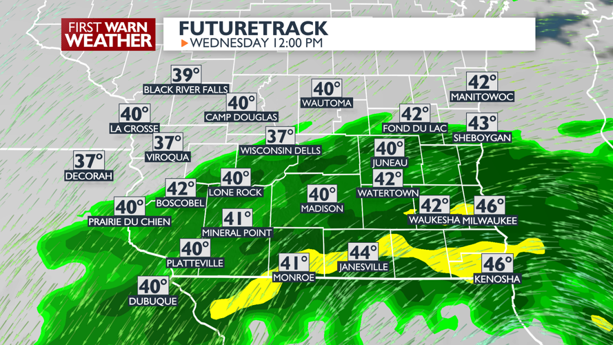 ALERT DAY: Snow accumulating across southern WI | Local News ...