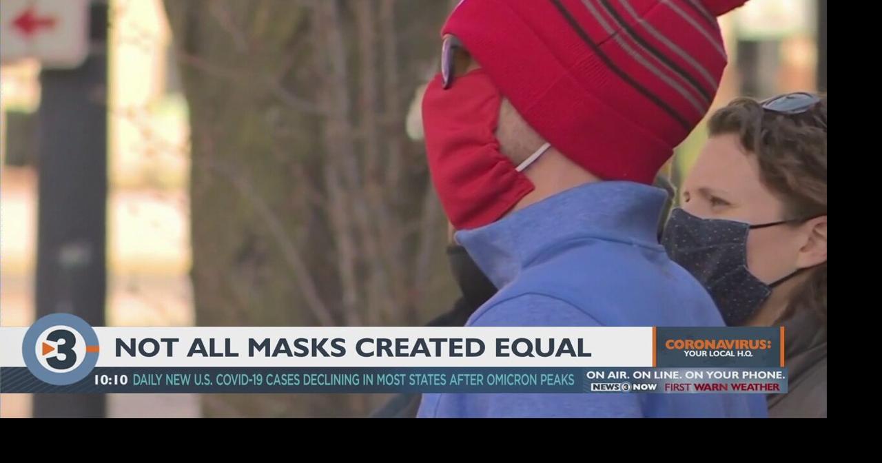 How protective is your mask? New CDC numbers show not all masks are ...