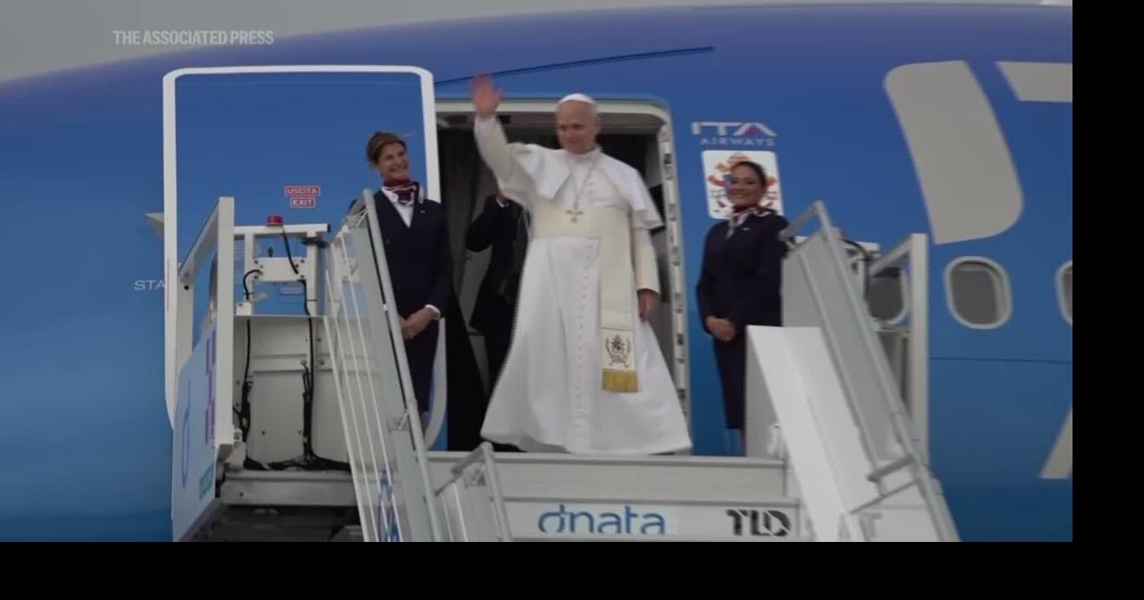 Pope departs for Africa as Trump issues scathing Truth Social post