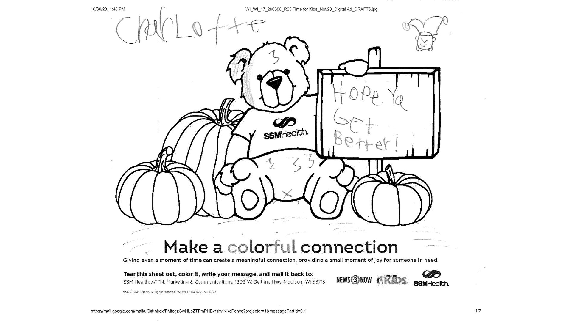 Make a Colorful Connection this holiday season with Time for Kids