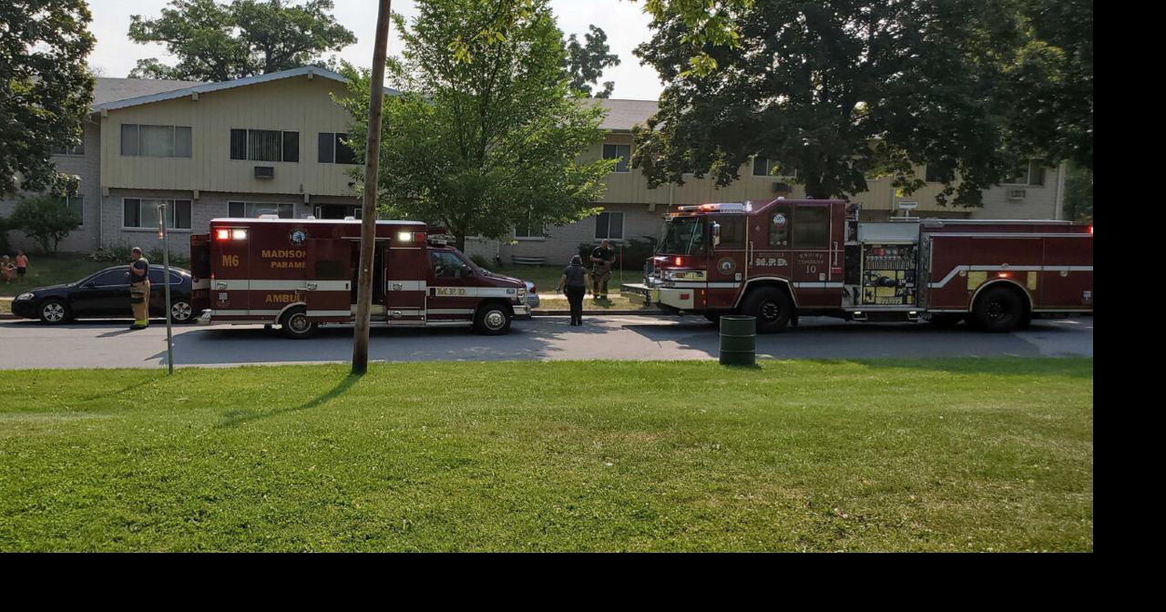 2 taken to hospital following kitchen fire at Madison apartment complex ...
