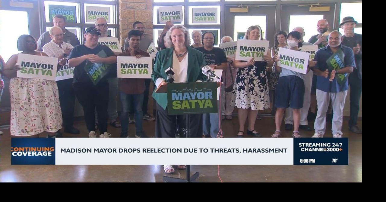 Madison mayor will not seek reelection, citing harassment, threats ...