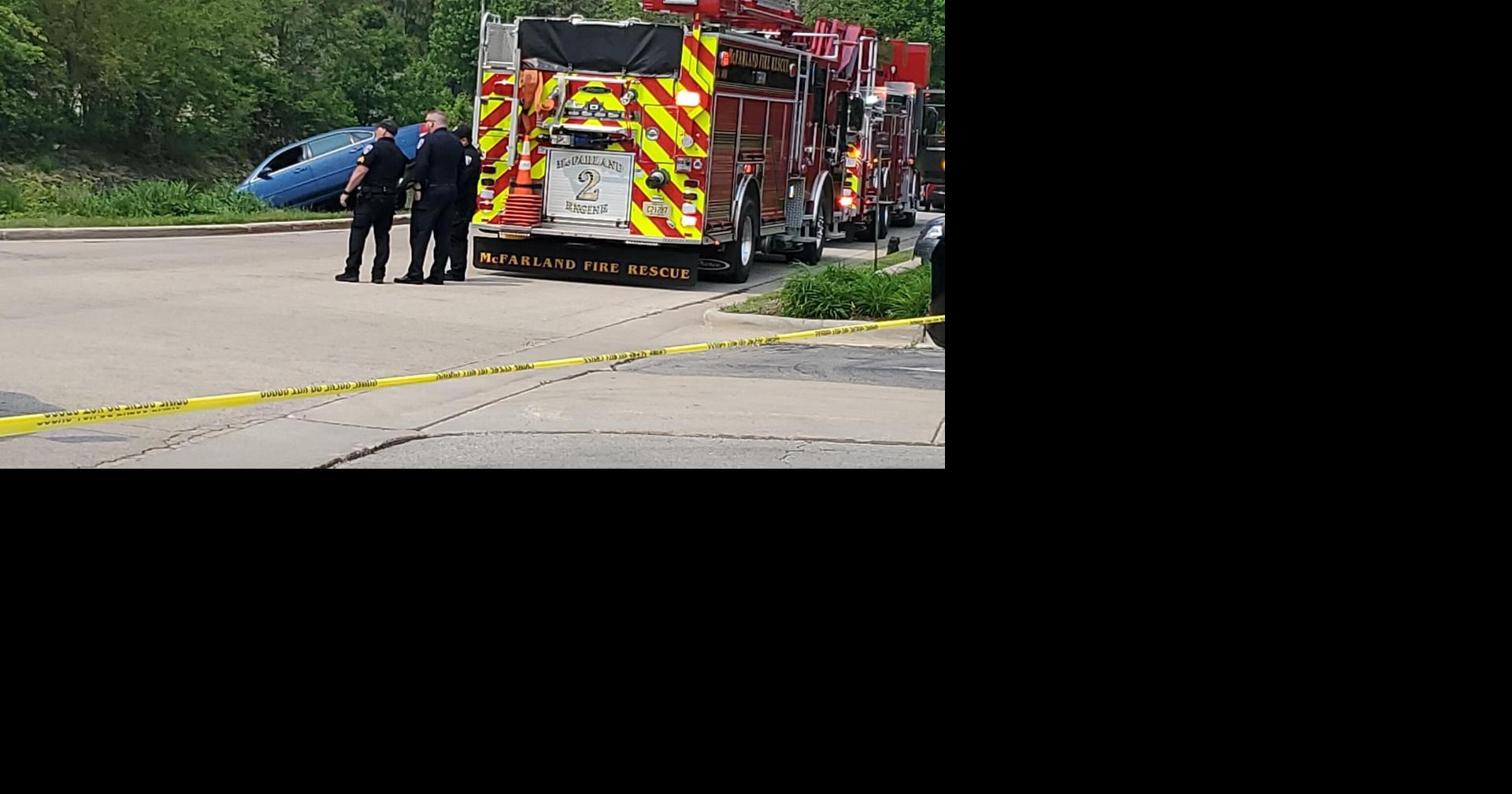Woman whose vehicle crashed into retention pond in McFarland dies
