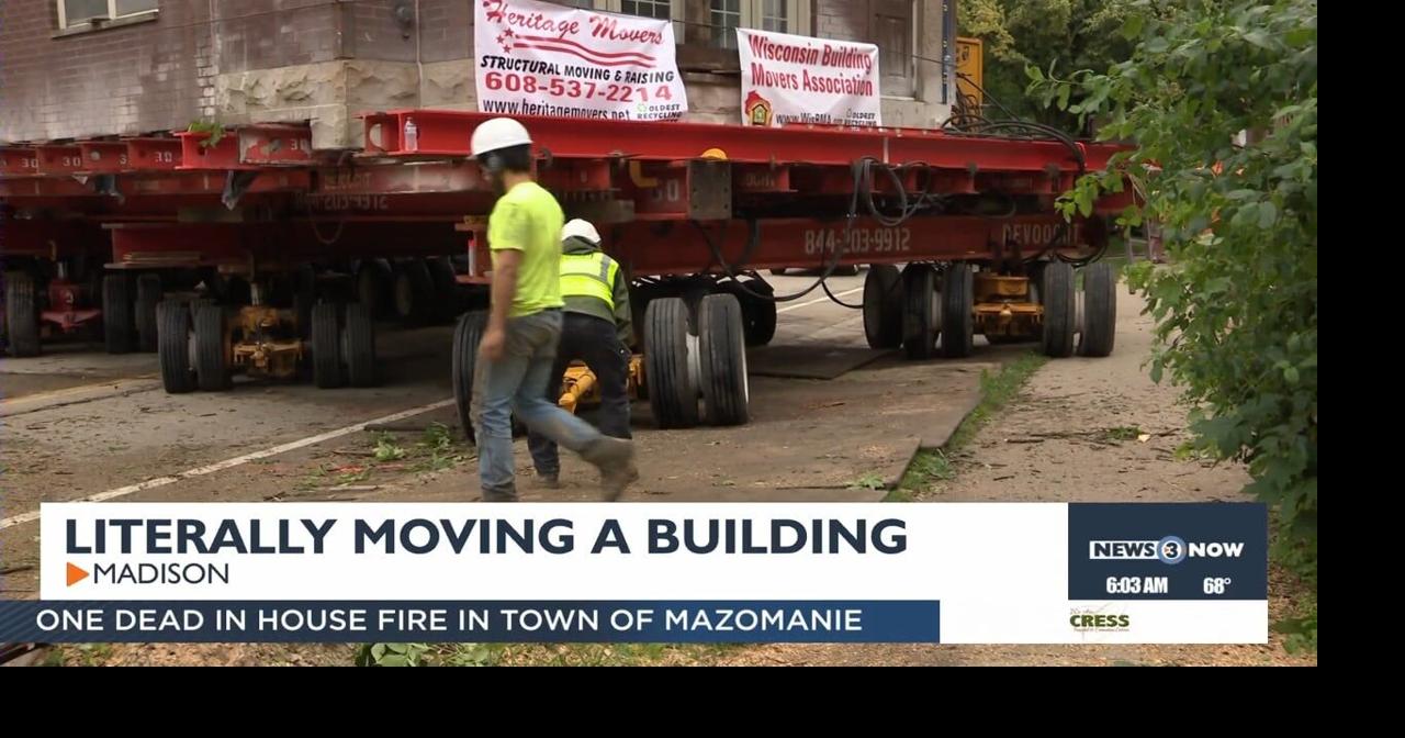 Literally moving a building | Video | channel3000.com