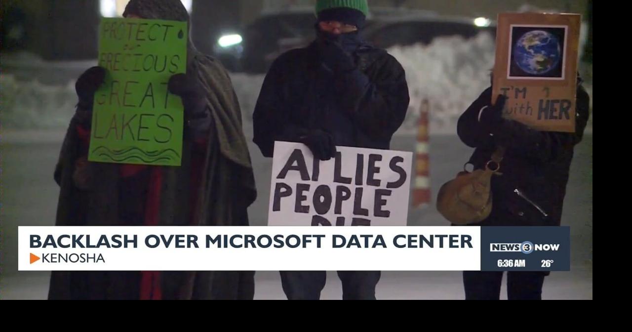 Backlash over Kenosha Microsoft data center Video