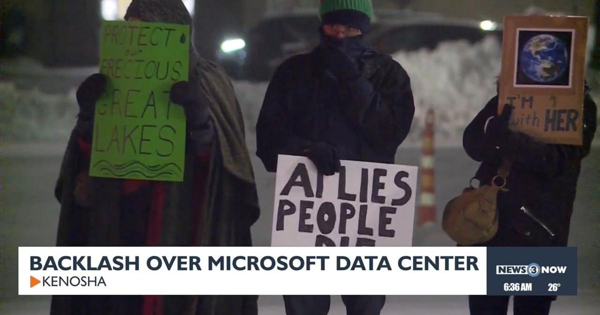 Backlash over Kenosha Microsoft data center Video