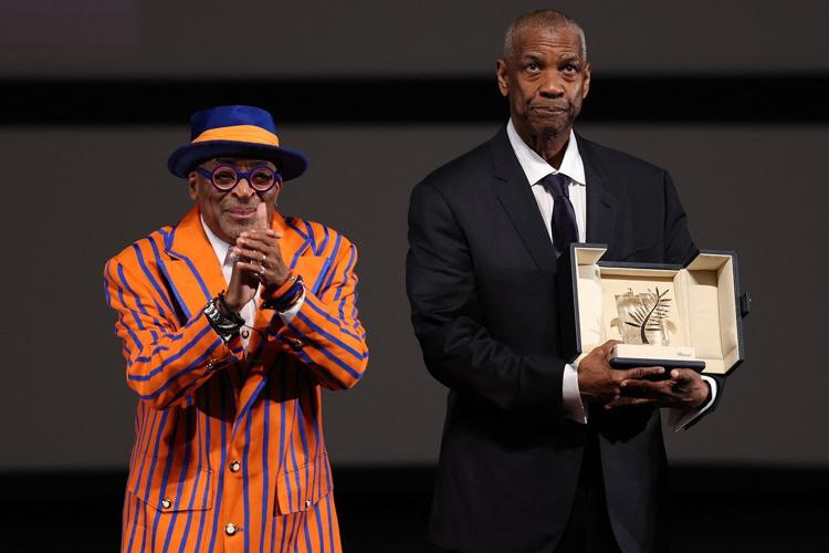Highest 2 Lowest Premiere: Denzel Washington & Ice Spice – A Red Carpet Showdown! - m1psgxb