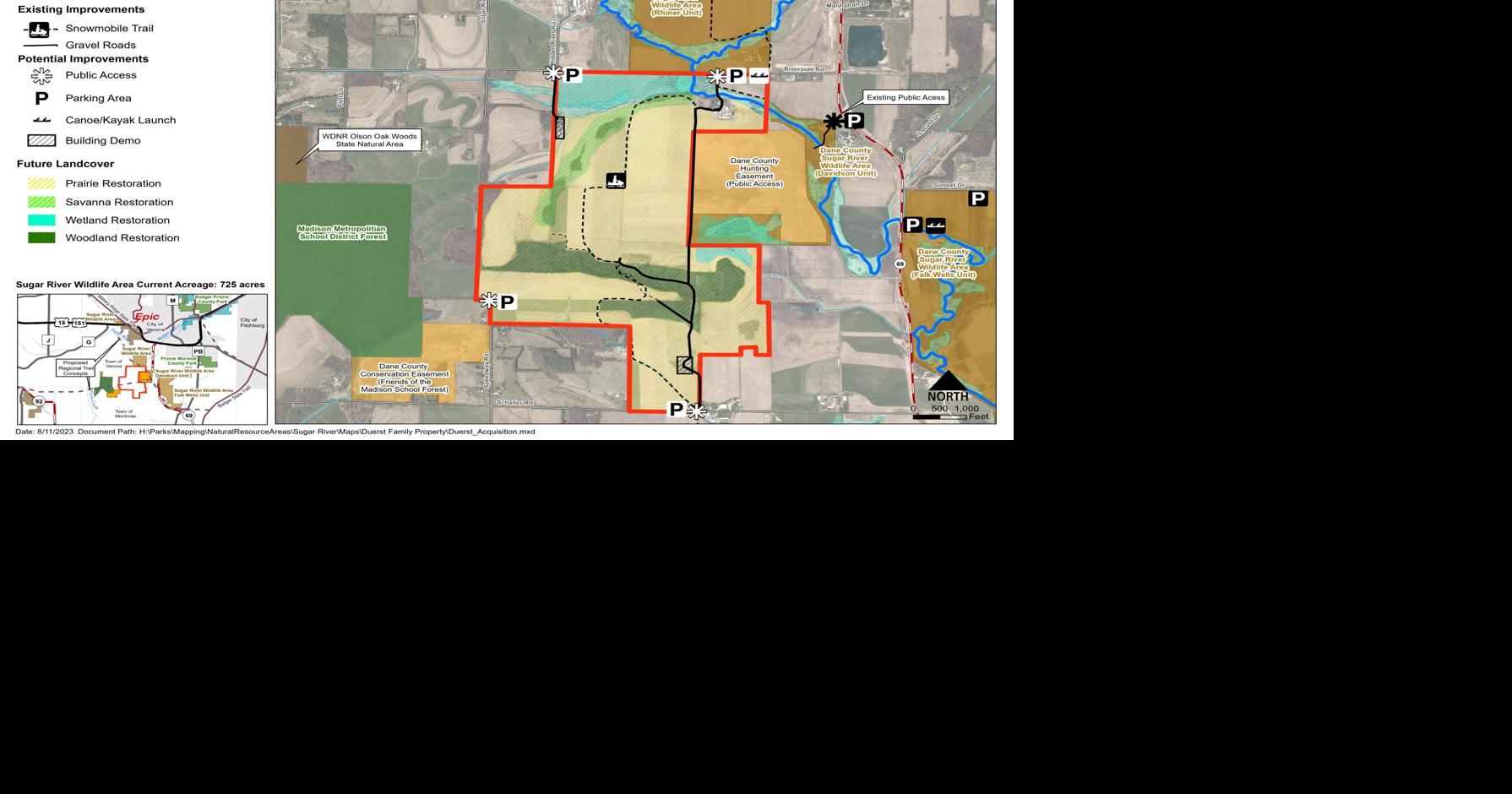 Sugar River Wildlife Area Property Acquisition