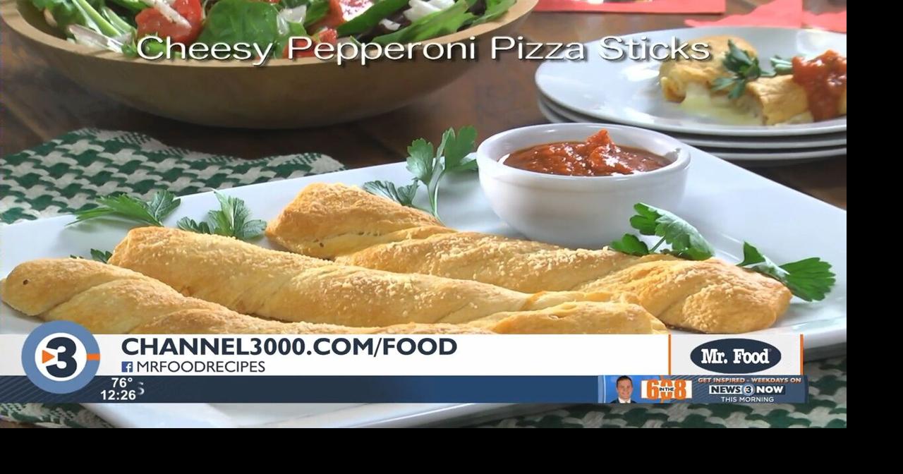 Mr. Food Cheesy Pepperoni Pizza Sticks Food & Recipes