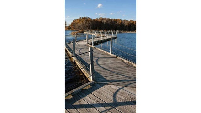 MN Boardwalks manufactures Floating Fishing Pier Docks and Boarding Docks