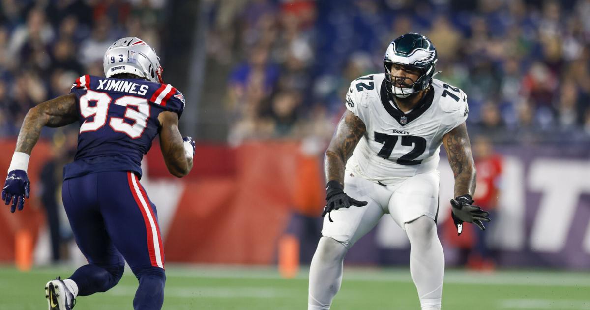 Thin on offensive line, Packers acquire tackle Darian Kinnard — owner of three Super Bowl rings — in trade with Eagles